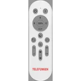 Telefunken - Fernbedienung RGB/CCT, inkl. Halter, inkl. Batterien, geeignet für Direkt Smart Telefunken WiFi-RGB-Artikel, Weiß, 155x45x21mm (LxBxH)