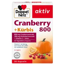 Doppelherz Aktiv Cranberry + Kürbis Kapseln 30 St.