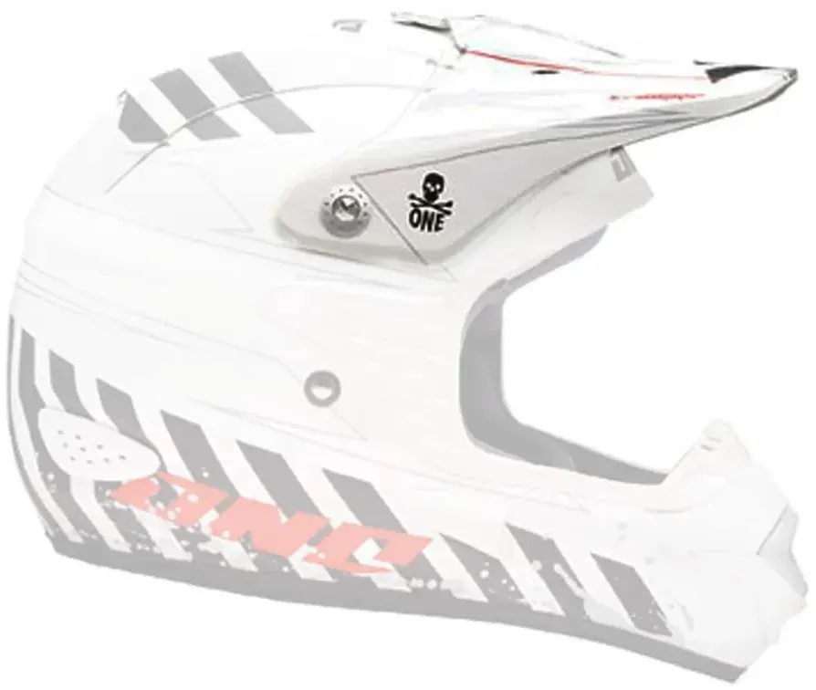 One Industries Trooper Bionic Visier - White - One Size