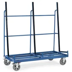 Plattenwagen 4455, einseitig bestückbar, Tragkraft 1.200kg - blau