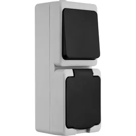 Logilink USB 3.2 (Gen2) 2-Port Hub mit Kartenleser für microSD- und SD-Karten, Aluminiumgehäuse, mit eingebautem SD-Kartenleser, mit Status-LEDs Spacegrau