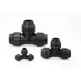 Gebo - pe Rohr Verschraubung T-Stück 25x20x25 mm Reduzierung Abzweig