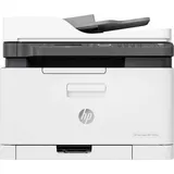 Hp 179Fnw: Drucken/Scannen/Kopieren/Faxen, Farblaserdrucker, Wlan, 4Zb97A - Weiß