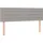 vidaXL Boxspringbett mit Matratze Hellgrau 140x200 cm Stoff