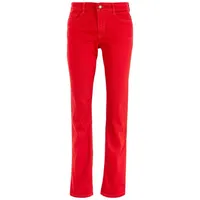 MAC Bequeme Jeans »Stella«, Gerader Beinverlauf, rot