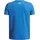 Under Armour Overlay T-Shirt Jungen 402 - blue atlantis/high vis yellow XL (160-170 cm)