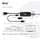 Club 3D HDMI + Micro USB auf DisplayPort 4K120Hz oder 8K30Hz St/B Adapter