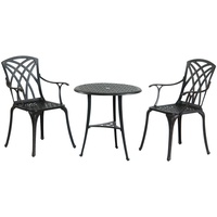 INKOSPOR Inko Bistro Set Chester Bronze mit Arm Braun