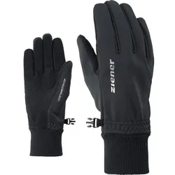 ZIENER Herren Handschuhe Softshell-Handschuhe, Black, 10