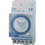 Orbis Zeitschalttechnik SUPRA D 230V Hutschienen-Zeitschaltuhr analog 230 V/AC