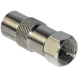 Kreiling Tech. Metall-Adapter F-Stecker/IEC-Buchse FI 01