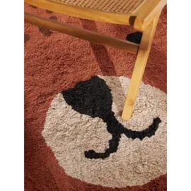 HANSE HOME Snuggle Kinderteppich Berry Braun Multifarben, - Braun