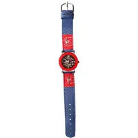 Spiderman Klein Analoge Uhr mit Stoff Armband