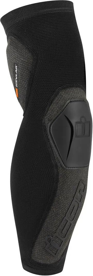 Icon Field Compression Ellenbogenprotektoren, schwarz, Größe 2XL 3XL für Männer