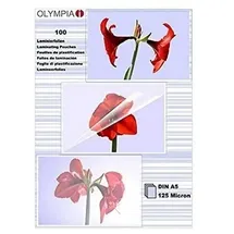 Olympia Laminierfolien DIN A5 125 micron 9177