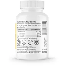 ZeinPharma Cholin Inositol 450/450 mg Kapseln 60 St.