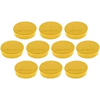Magnetoplan Magnet Discofix Hobby, 10 Stück, gelb
