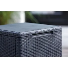 KETER Aufbewahrungsbox 37 x 37 x 37 cm Schwarz
