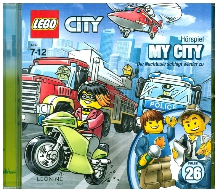 Lego City - 26 - My City. Die Nachteule Schlägt Wieder Zu - Various (Hörbuch)