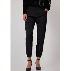 Cargohose, mit Zierreißverschluss, Gr. 44 - N-Gr, schwarz, , 21105338-44 N-Gr