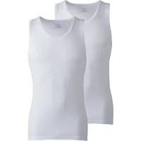 jockey® Unterhemd, 2er-Pack, Rundhals-Ausschnitt, für Herren, weiß, XXL