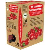 Bio Cranberry Direktsaft 3 Liter Box - Cranberry Saft aus 100% Bio Cranberries, 30 Tage Vorratspackung - Veganer Cranberry Muttersaft, ohne Zuckerzusatz, ohne Süßstoffe (lt. Gesetz)