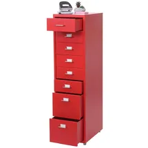 MCW Preston Rollcontainer 110x28x41 cm Rot