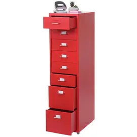 MCW Preston Rollcontainer 110x28x41 cm Rot
