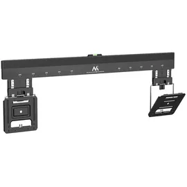 Maclean Brackets Maclean MC-481 Ultraflache Wandhalterung für 37-80" Flach & Curved Fernseher bis zu 75kg Max. VESA 600x400 Universal TV Halterung OLED QLED LCD LED Plasma