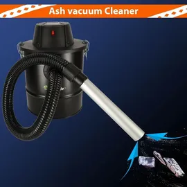 Siluk Aschesauger 1200W 18L mit DUAL Filter System Schwarz