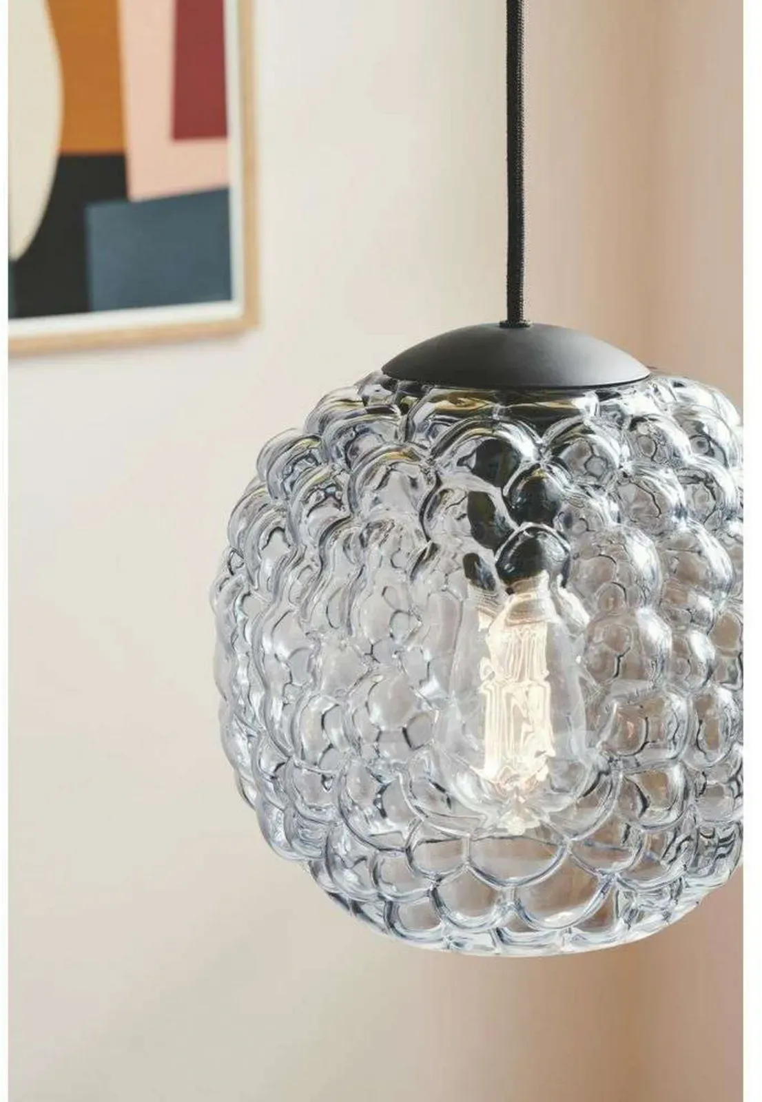 Pendelleuchte Halo Design, Transparent, für Esszimmer, Glas - 13