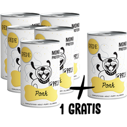 PEPE MONO PROTEIN Pork (Schweinefleisch) 5x400g+1 GRATIS !!! (Rabatt für Stammkunden 3%)