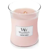 Woodwick Coastal Sunset Duftkerze 275 g rosa