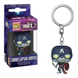 Funko POP! Keychain - Marvel What If...? - Zombie Captain America #57399