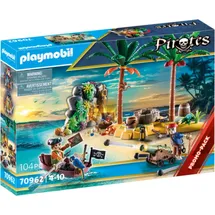 Playmobil Pirates - Piratenschatzinsel mit Skelett