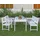 Garden Pleasure MALMÖ Gartentisch 165 x 80 x 75 cm Weiß