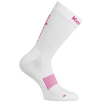 Kempa Unisex Socken Logo Classic Herren, Weiß/Pink, 31-35 S EU