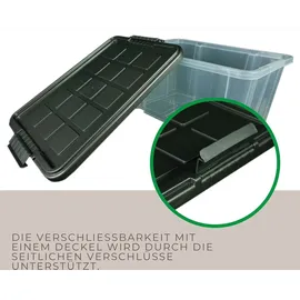 Novatool Novaliv Aufbewahrungsbox 1x80 L + 2x 15L + 4x 5L 7-tlg. anthrazit