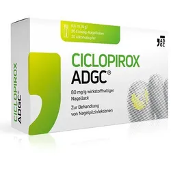 Ciclopirox Adgc 80 mg/G Wirkstoffhalt. Nagellack 6.6 ML