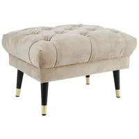 Guido Maria Kretschmer Home & Living Hocker "Tinnum", beige,