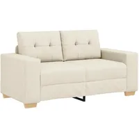 VidaXL Loveseat-Sofa Leinen 120 cm