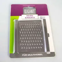 Novabest Reibe Einsatz für 4-fach Gigant Gemüsehobel, Silber