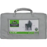 Dehner Abdeckung XL für Gartenstuhl 120 x 100 x 70 cm Grau