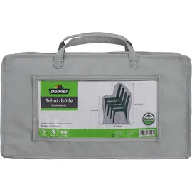 Dehner Abdeckung XL für Gartenstuhl 120 x 100 x 70 cm Grau