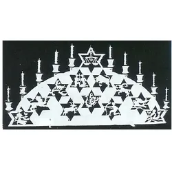 Vorlage 105 Die 12 Sternzeichen, ca. 80 cm