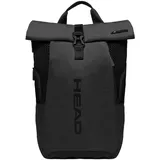 Head Rucksack Net Backpack Roll-Up Black