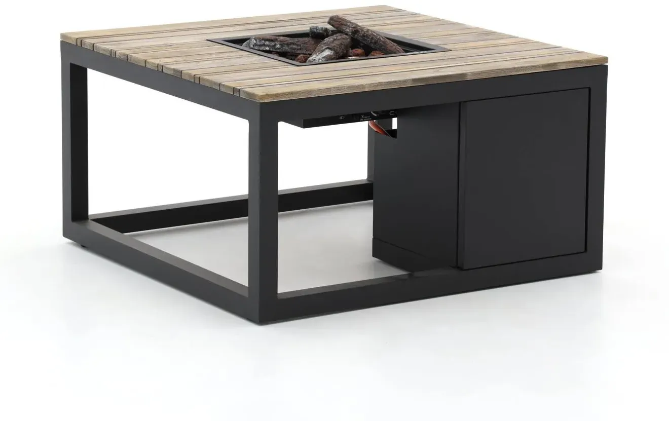 Cosiraw Lounge Feuertisch 100x100x55 cm