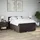 vidaXL Boxspringbett 140 x 200 cm Dunkelbraun