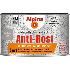 Alpina Farben Anti-Rost Metallschutz-Lack 300 ml eisenglimmer