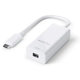 PureLink USB-C auf mini DisplayPort Adapter 0,10m Weiß